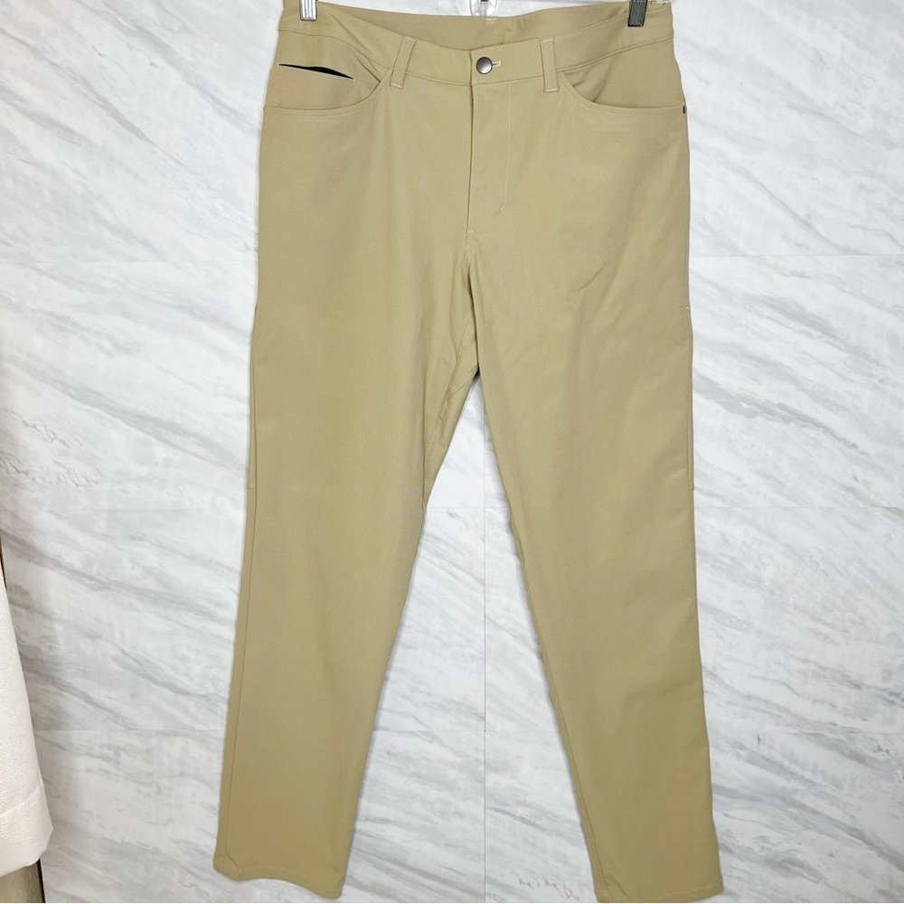 Lululemon Chino Tech Tan Pants 34